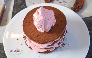 Himbeer Brownie Torte 7