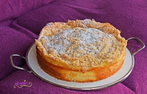 © widmatt.ch Apfelkuchen mit Frischkäse & knusper Streusel 