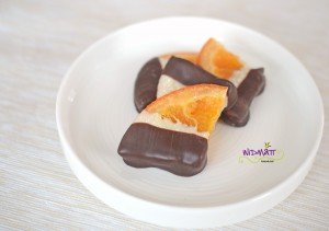 © widmatt.ch kaniderte Orangenscheiben mit Schokolade